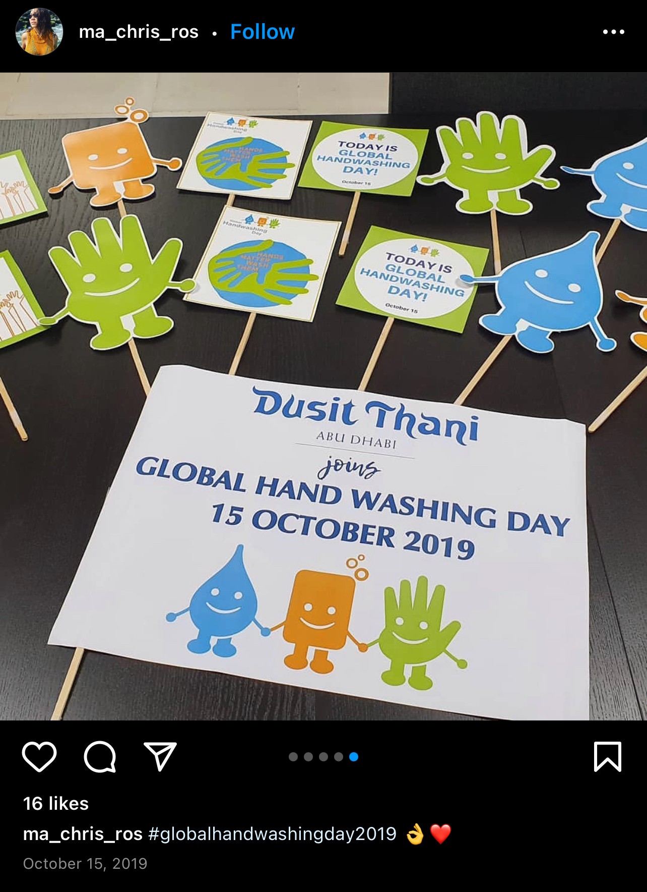 Global Handwashing Day example