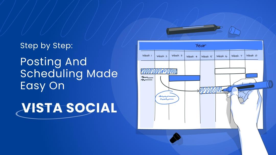 Step by Step: Posting and scheduling made easy on Vista Social