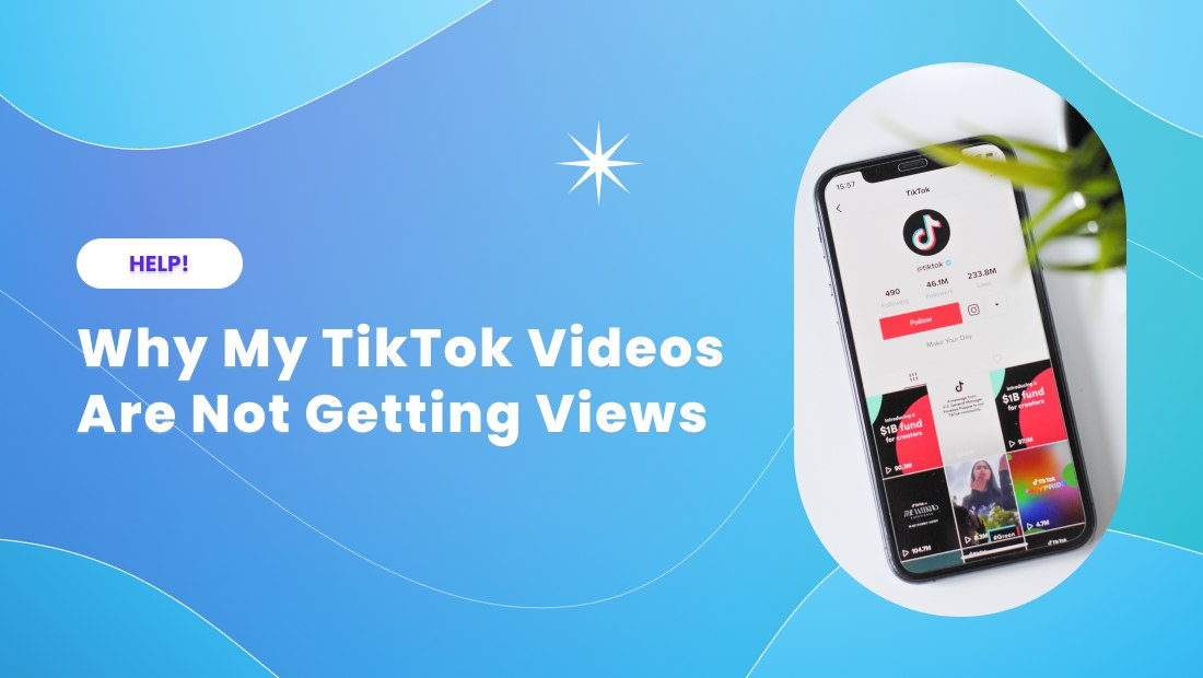 tiktok page not getting views