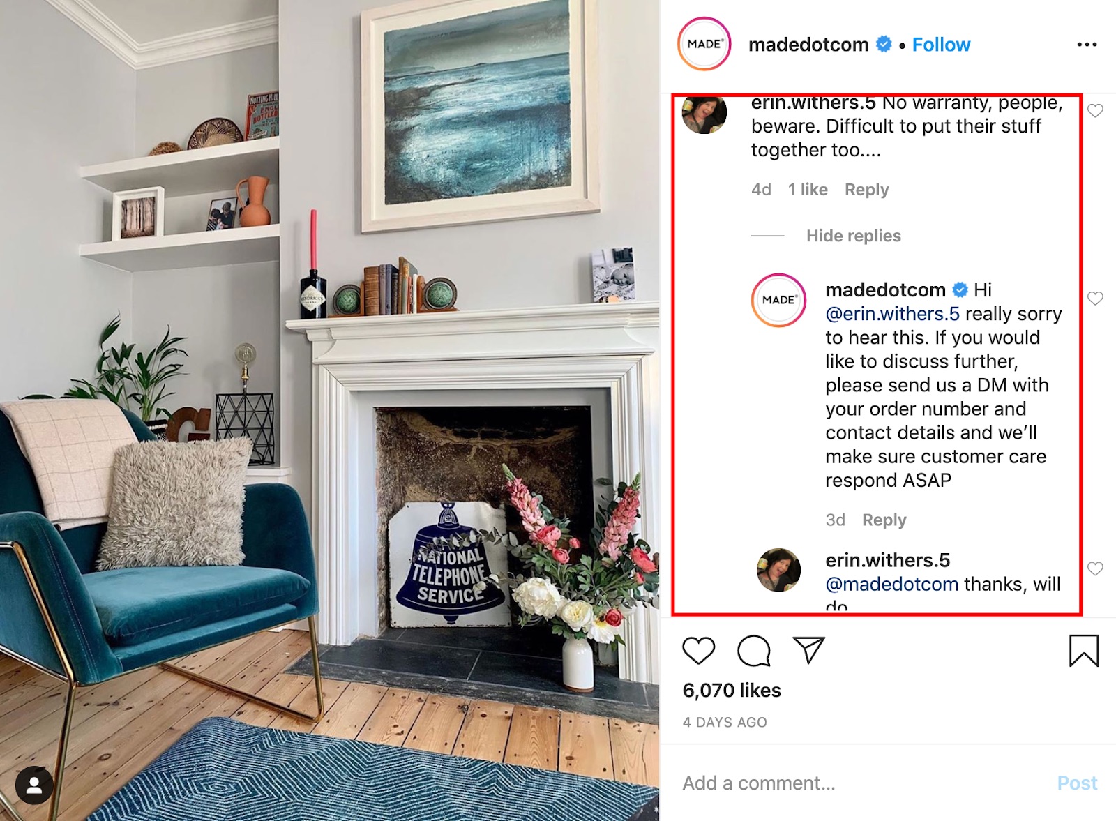 Improve customer experience with responses on Instagram | Vista Social 