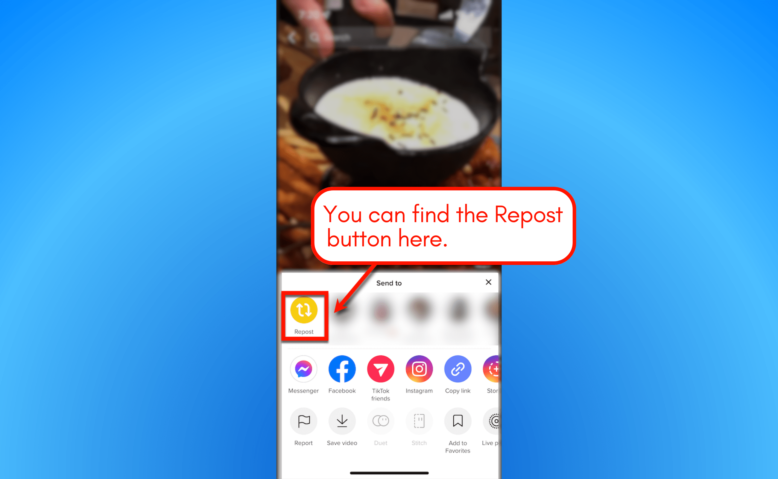 How To Turn On Your Repost Button On Tiktok