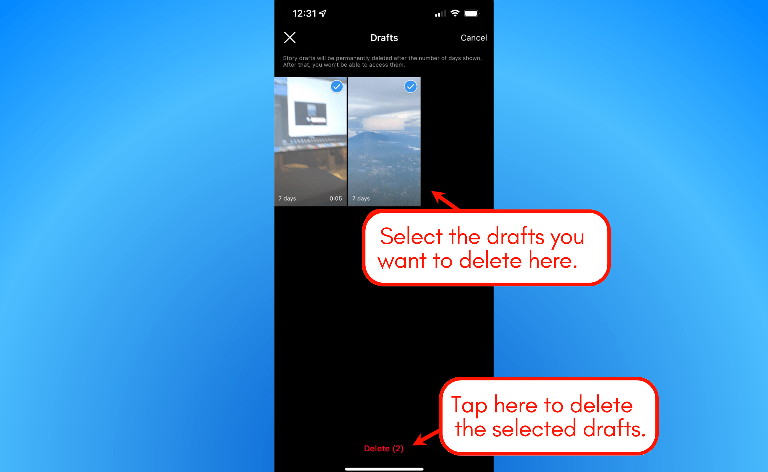 Instagram Drafts How To Save Find Delete Drafts On IG Vista Social