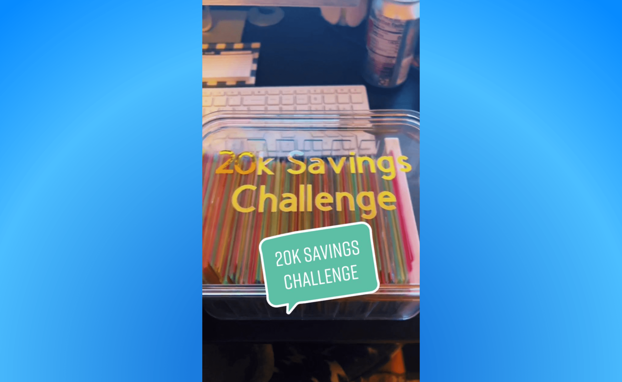TikTok Challenge Idea: Savings challenge
