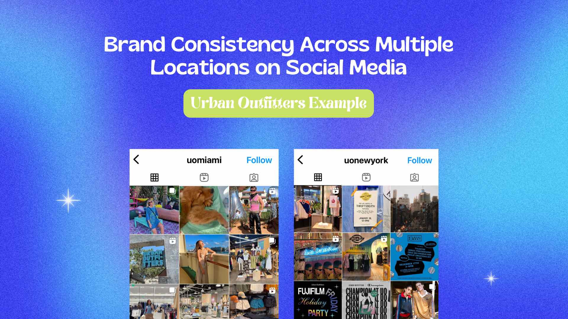 Brand Consistency Across Multiple Locations on Social Media