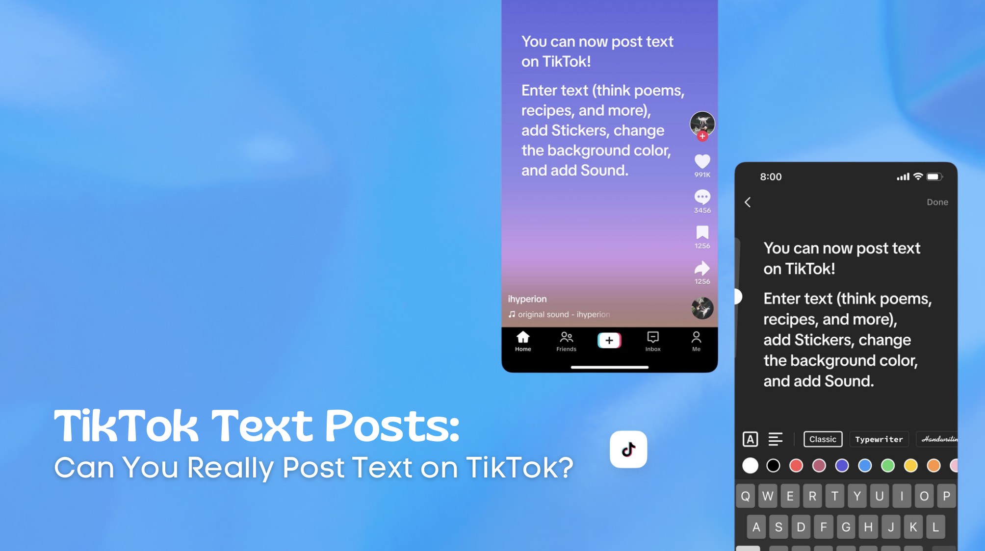 TikTok Text Posts- Can You Really Post Text on TikTok?