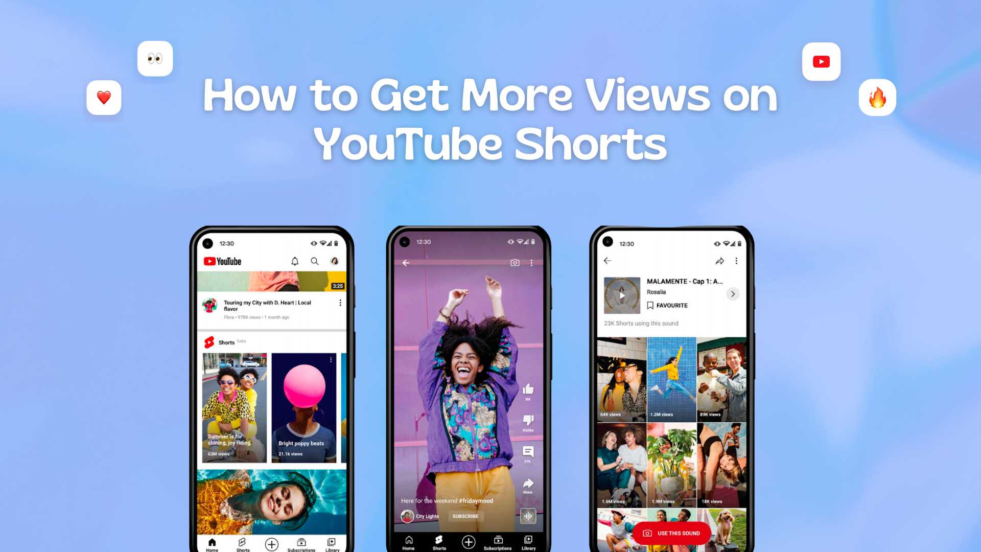 how to get more views on YouTube shorts