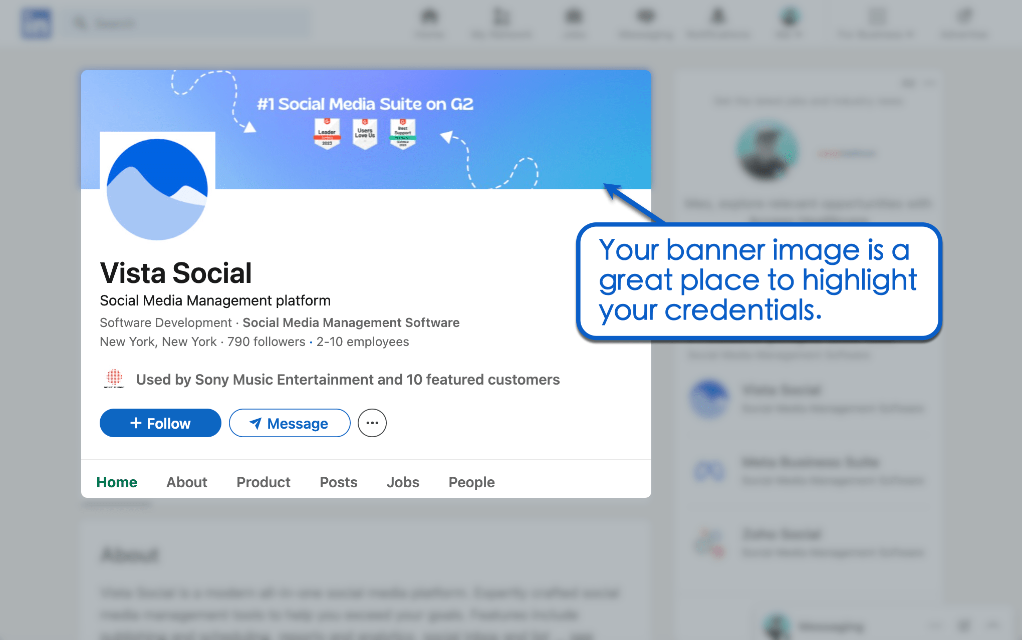LinkedIn Banner Size 1