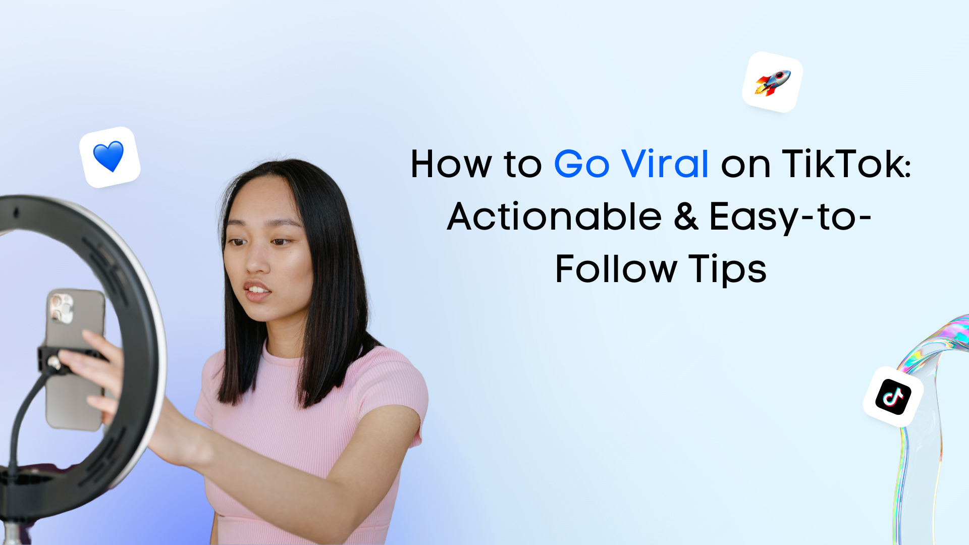 How to go viral on tiktok Featured