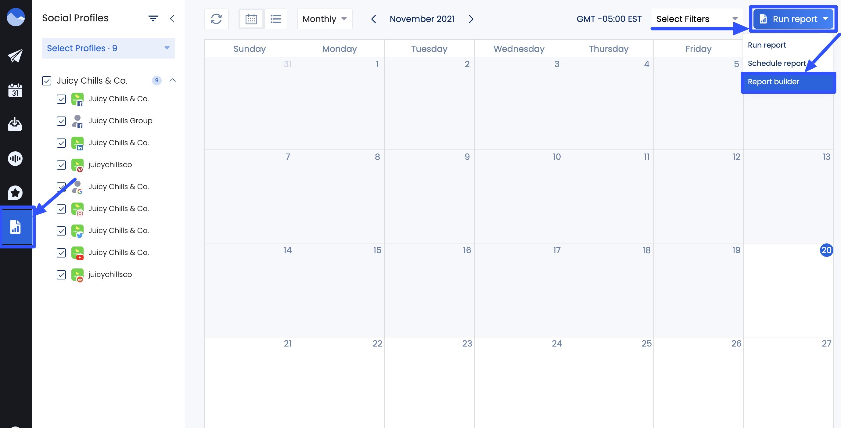 How to Create Automated Social Media Reports8