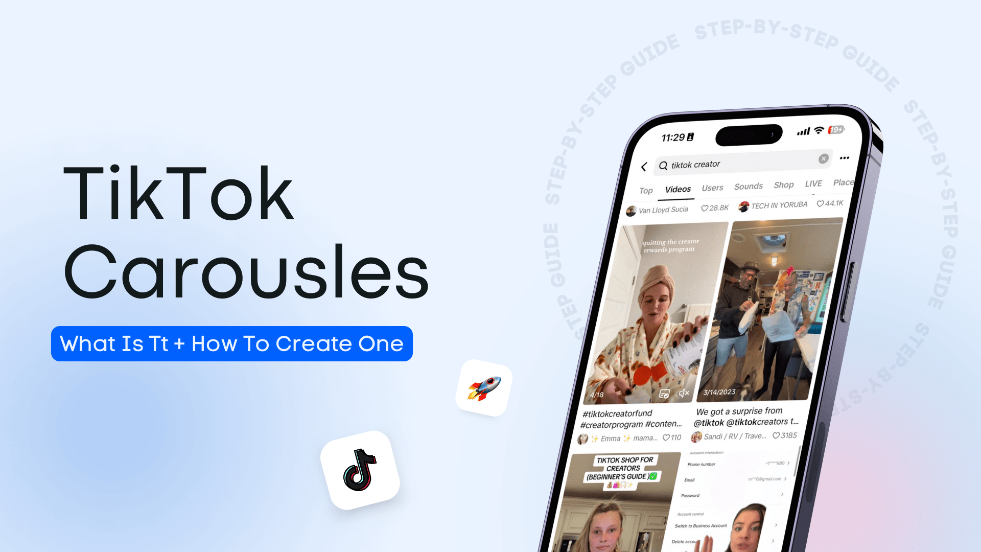 Tiktok carousels