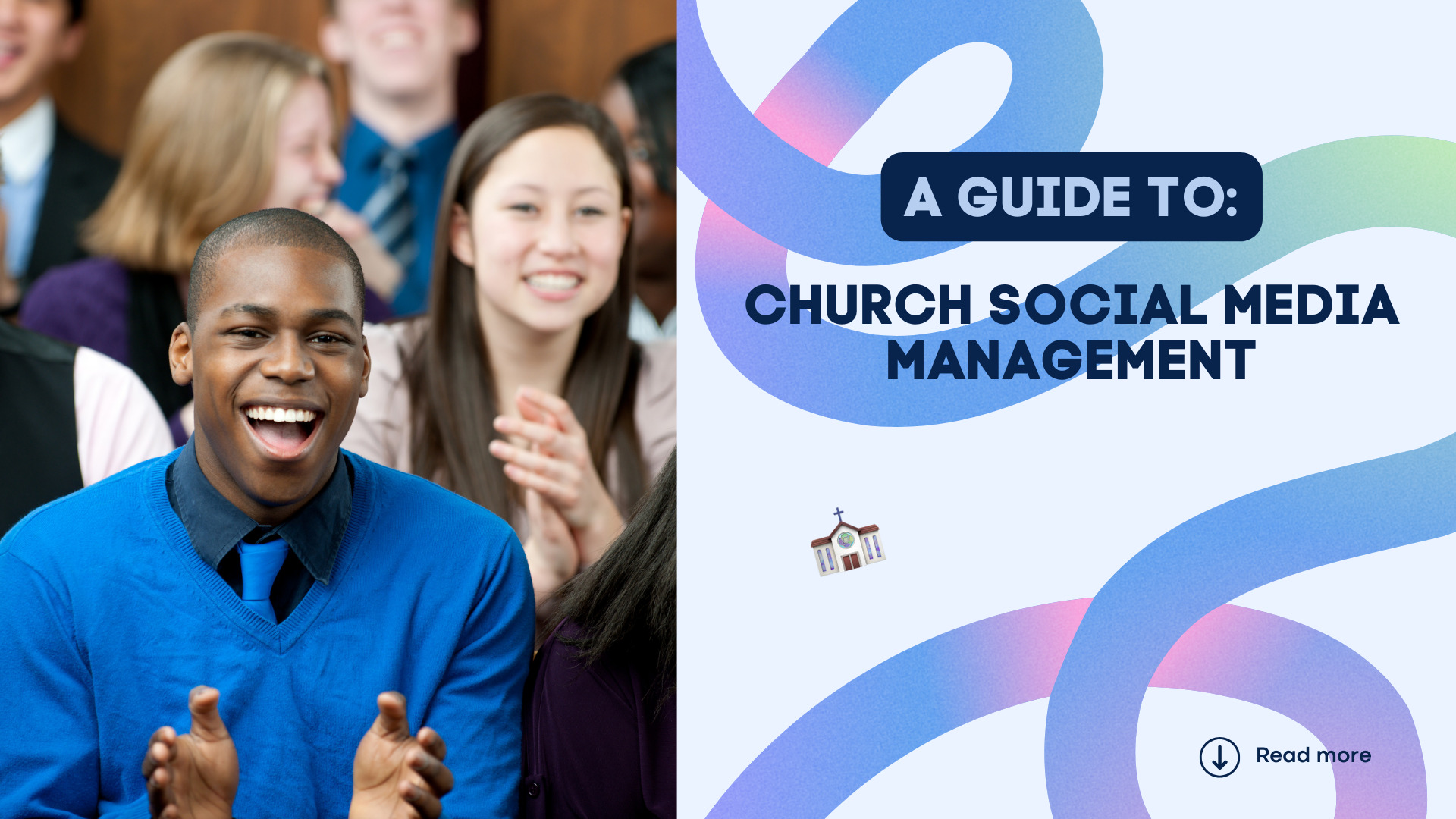 church social media management