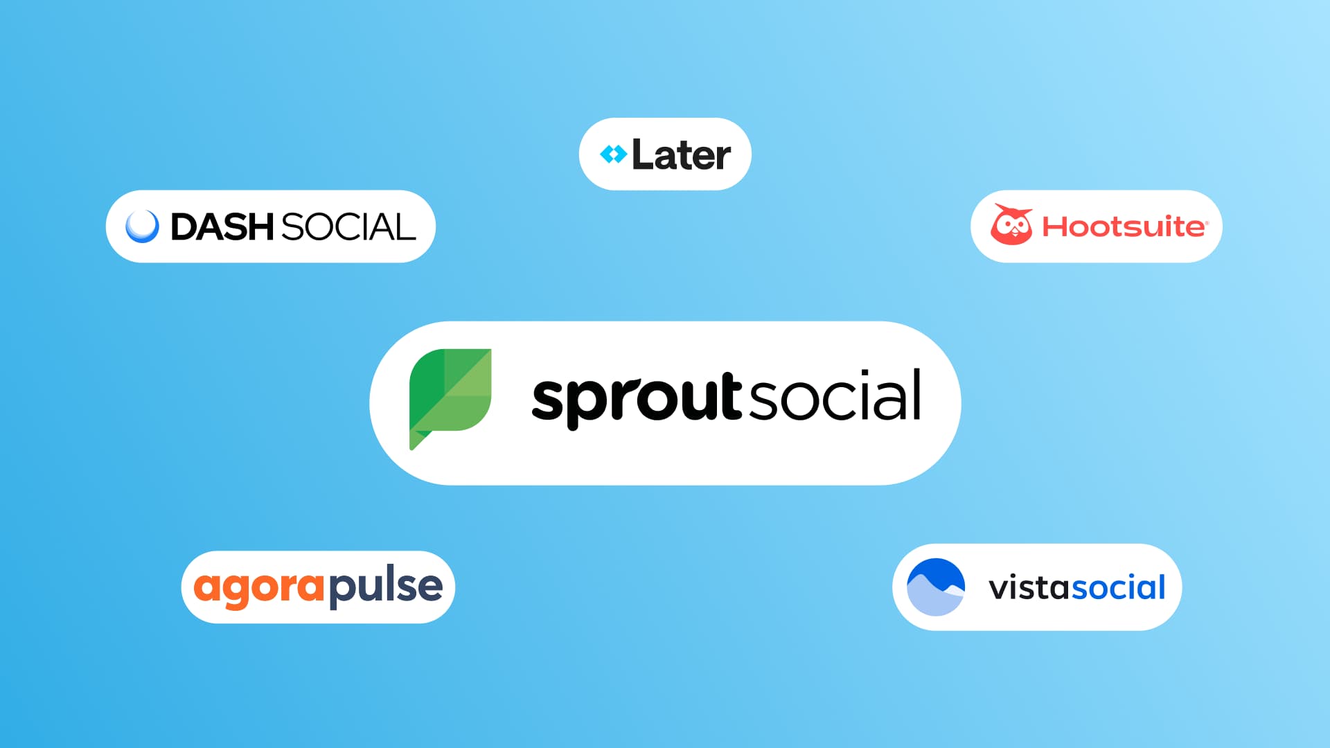 An illustration showcasing different Sprout Social alternatives.