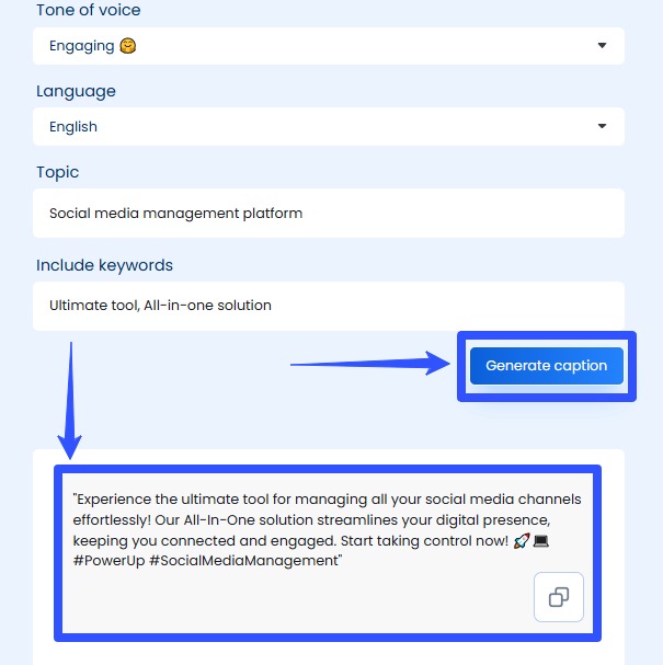 Facebook Post Generator2