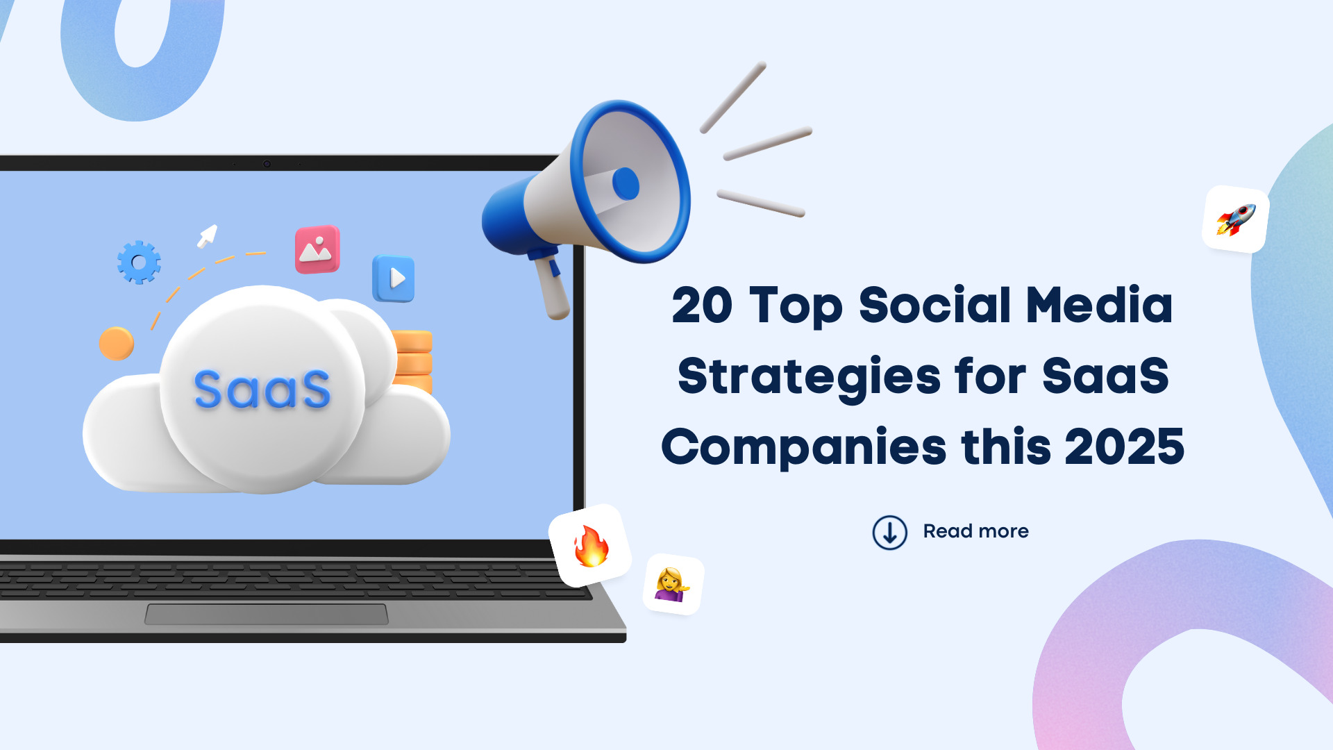 social media strategies for saas