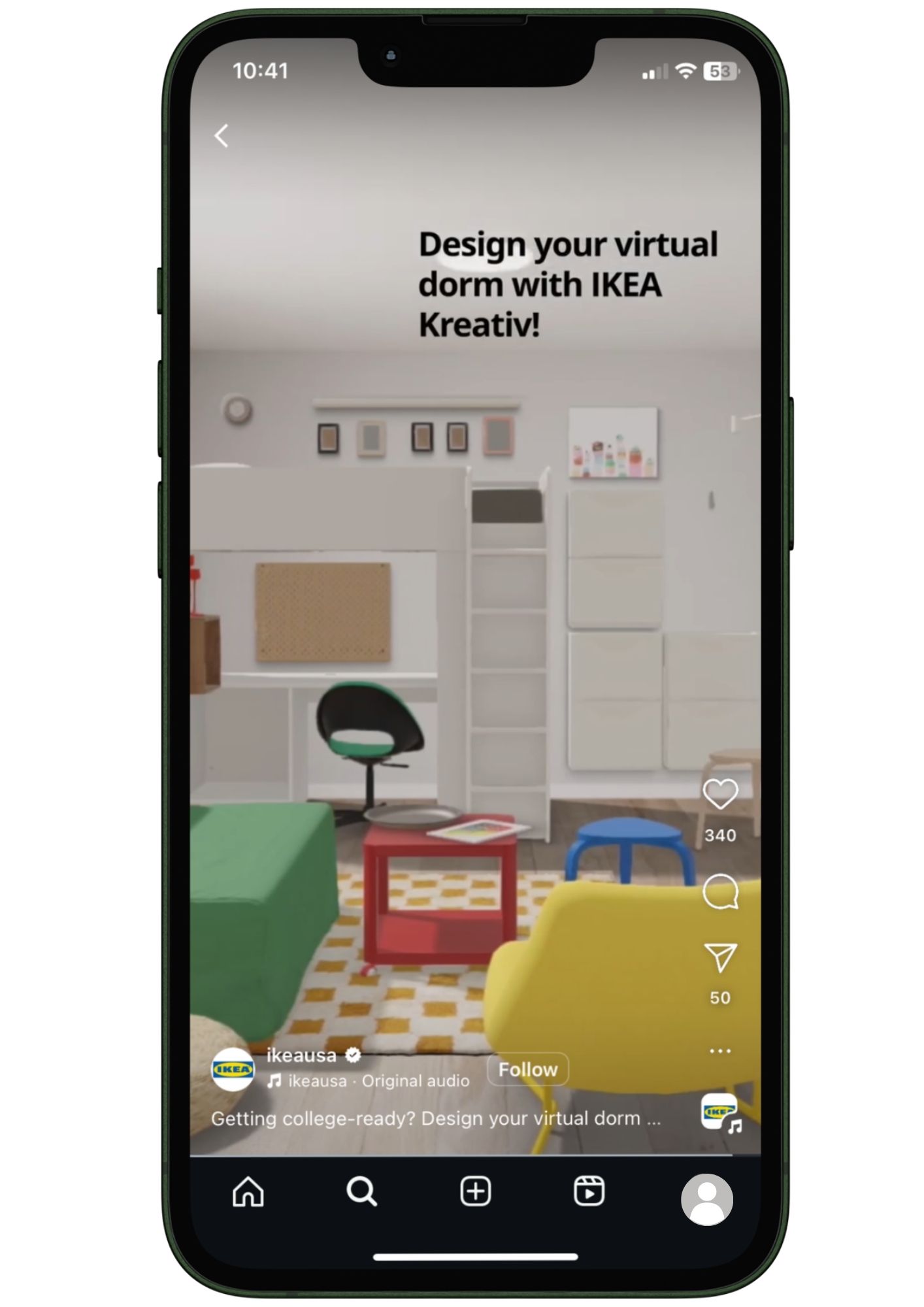 virtual reality: Ikea 