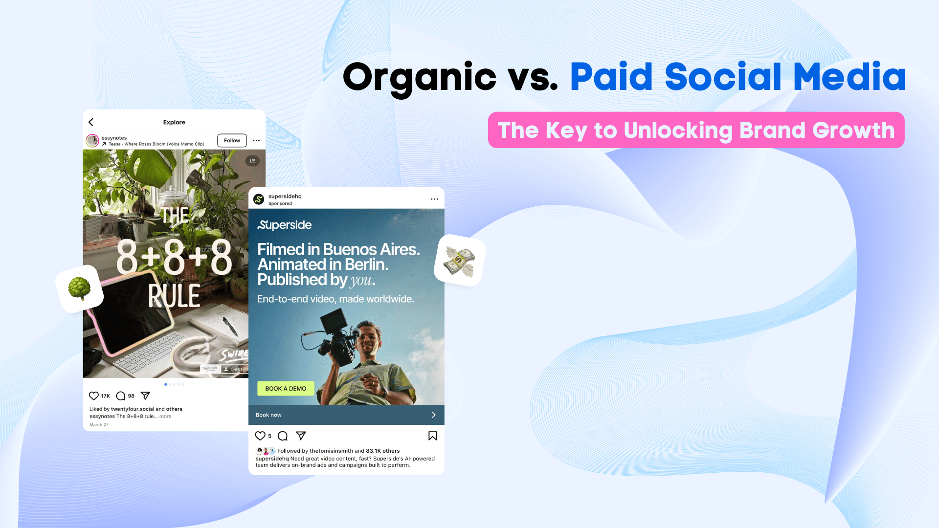 Organic vs Paid Social Media The key to unlocking brand growth