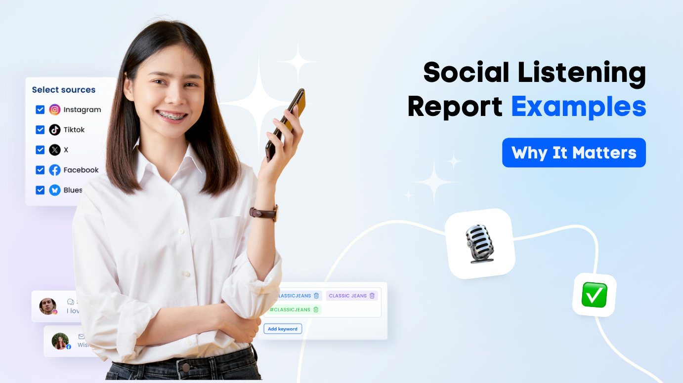 social listening report examples