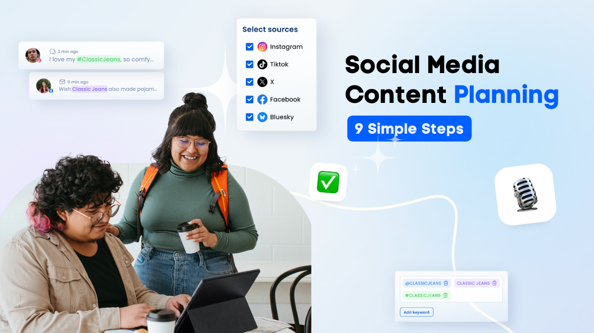 social media content planning