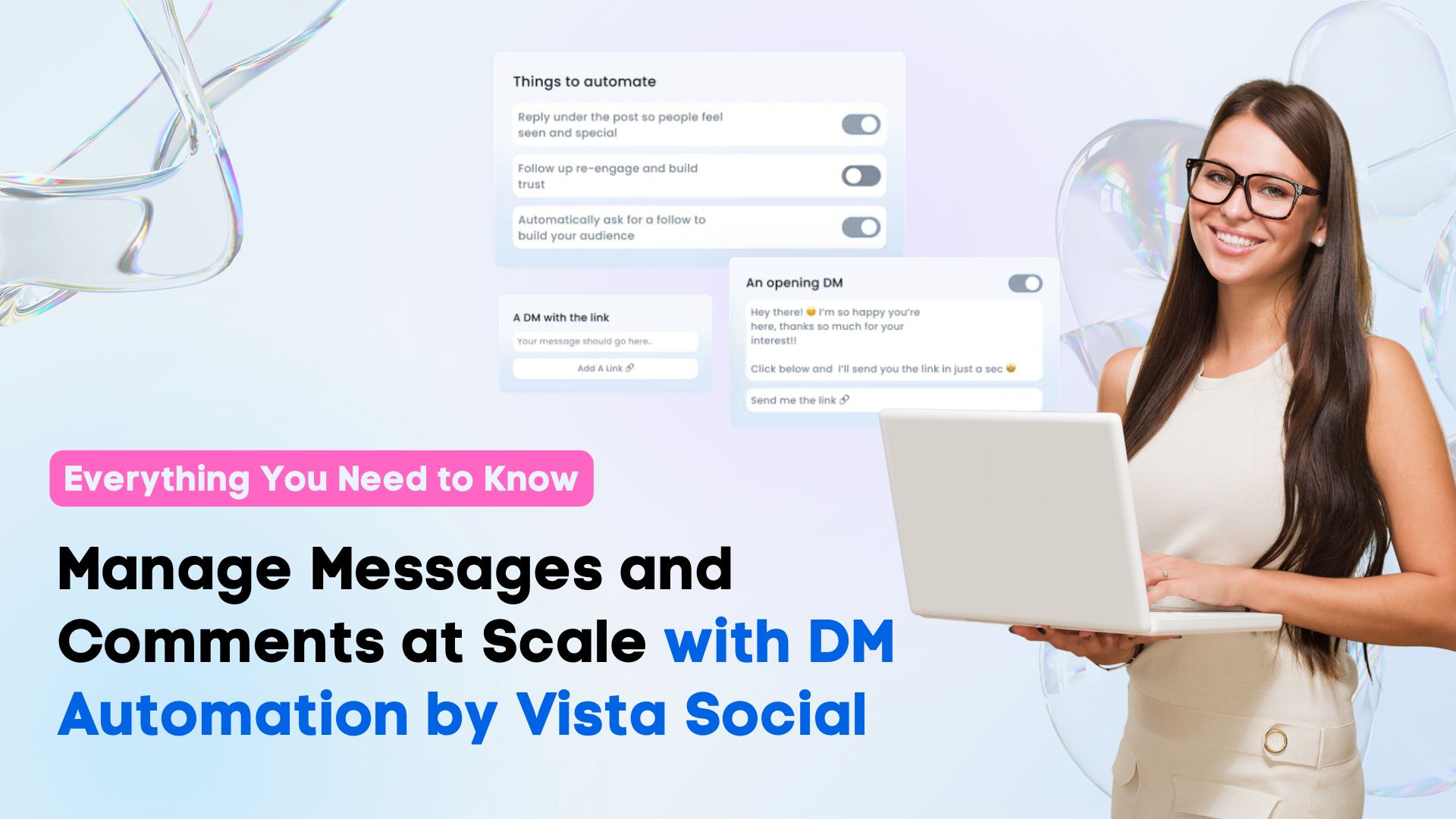 Manage Messages and Comments at Scale with DM Automation by Vista Social