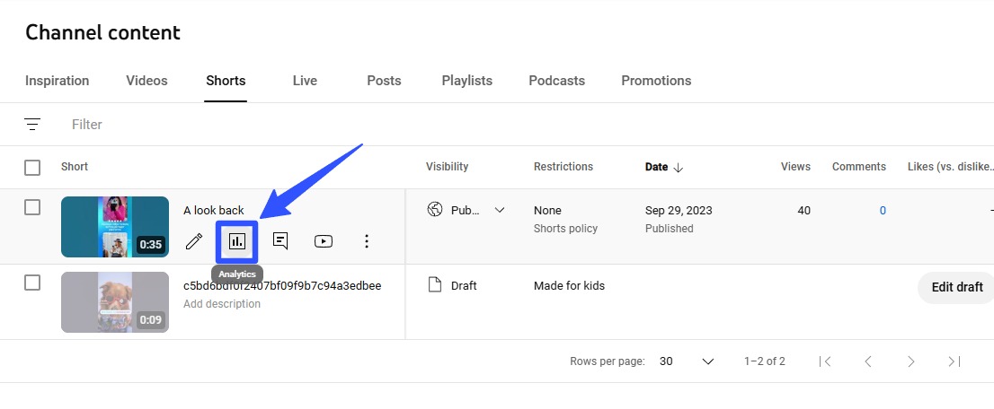 YouTube Shorts Analytics3