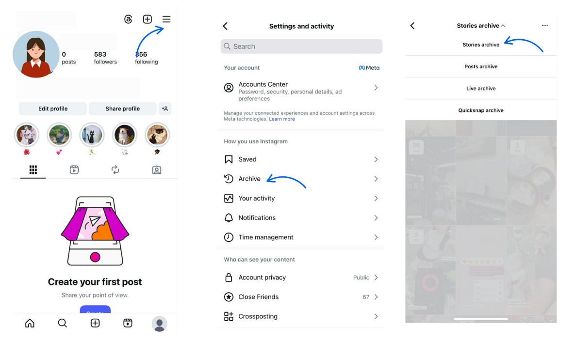 How to create Instagram highlights 
