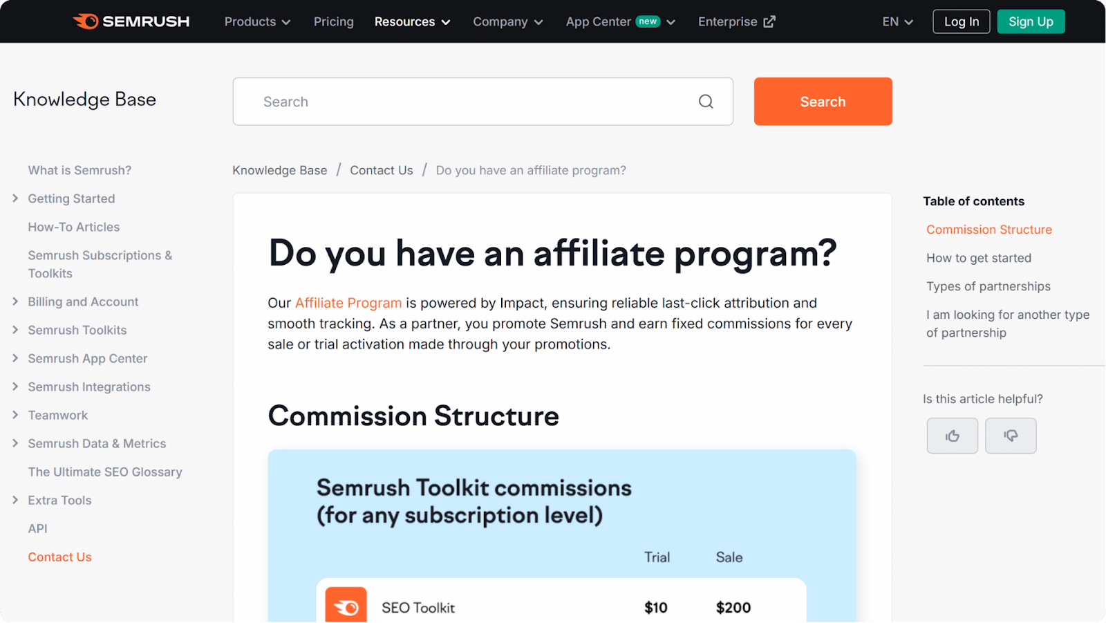 affiliate marketing vs. influencer marketing: semrush affiliate program