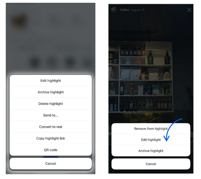 How to create Instagram highlights 