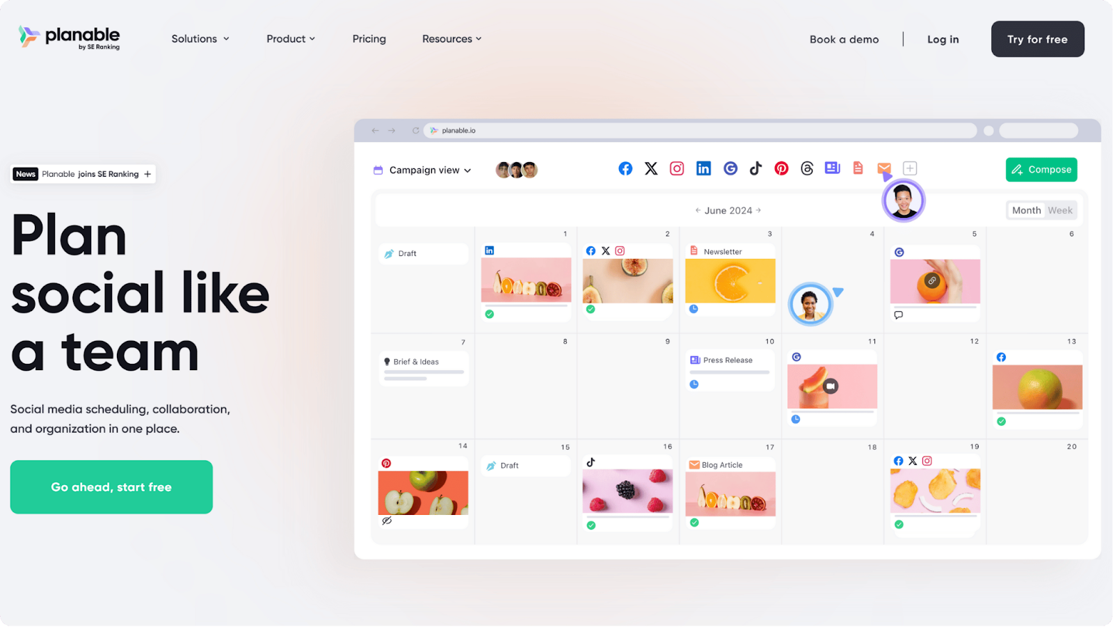 social media marketing tools: palanable