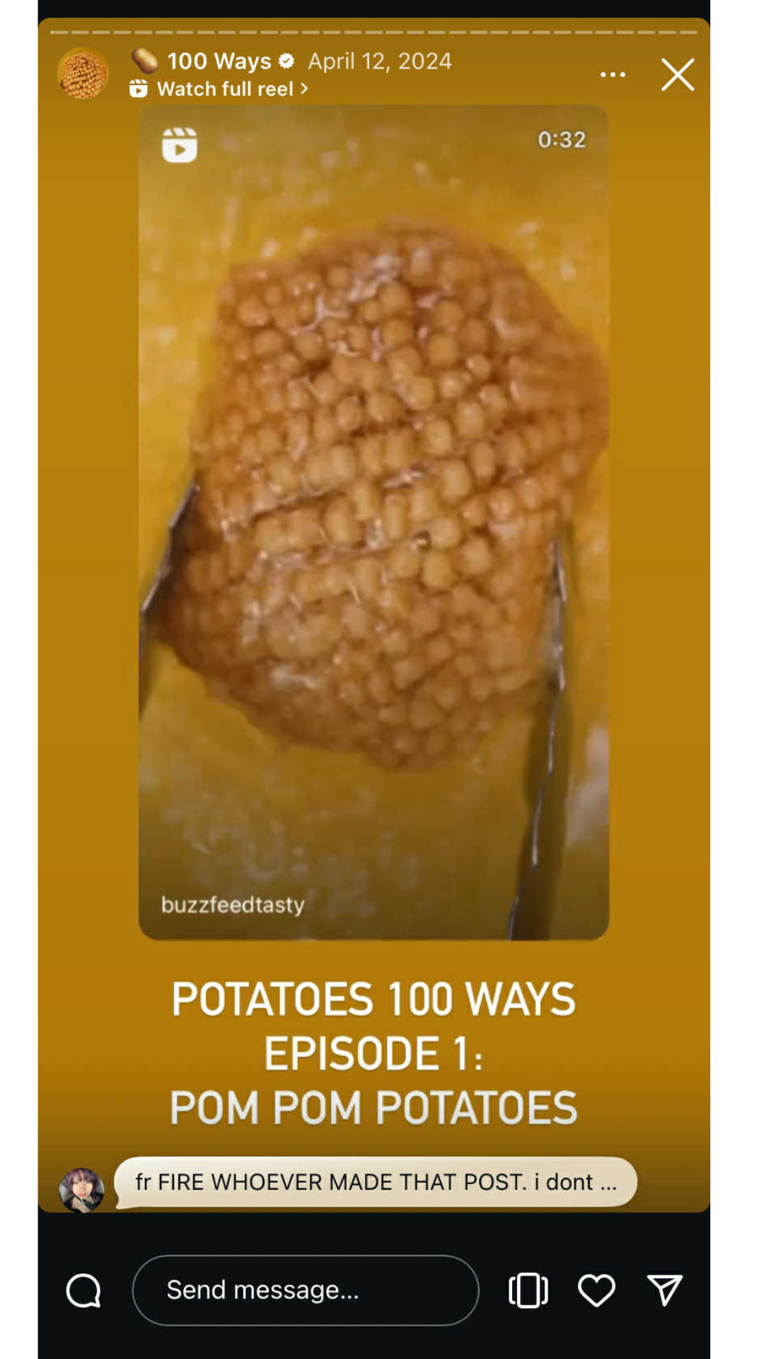 buzzfeed Instagram highlights