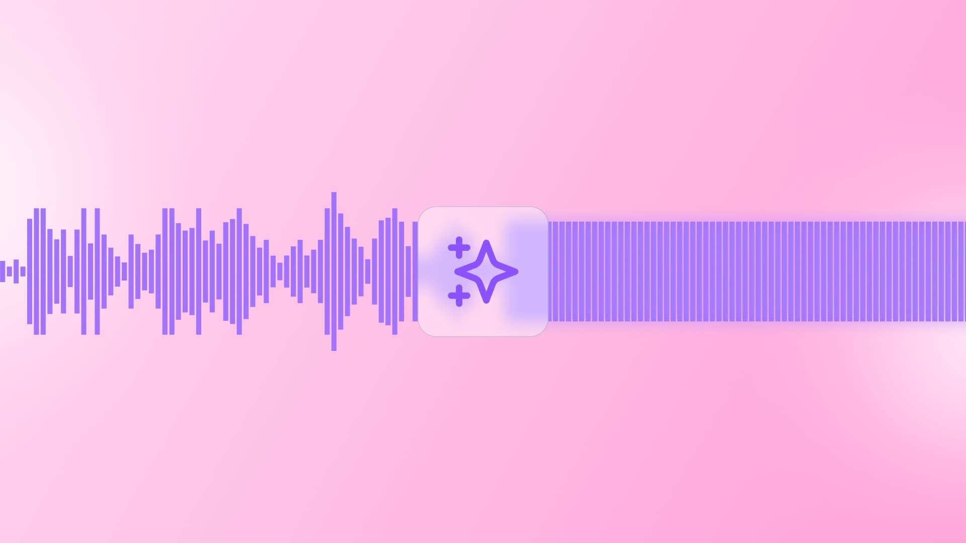 An illustration of AI helping to smooth out a brand voice.
