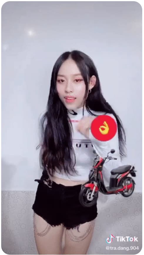 A screenshot of a Branded Effect TikTok ad.