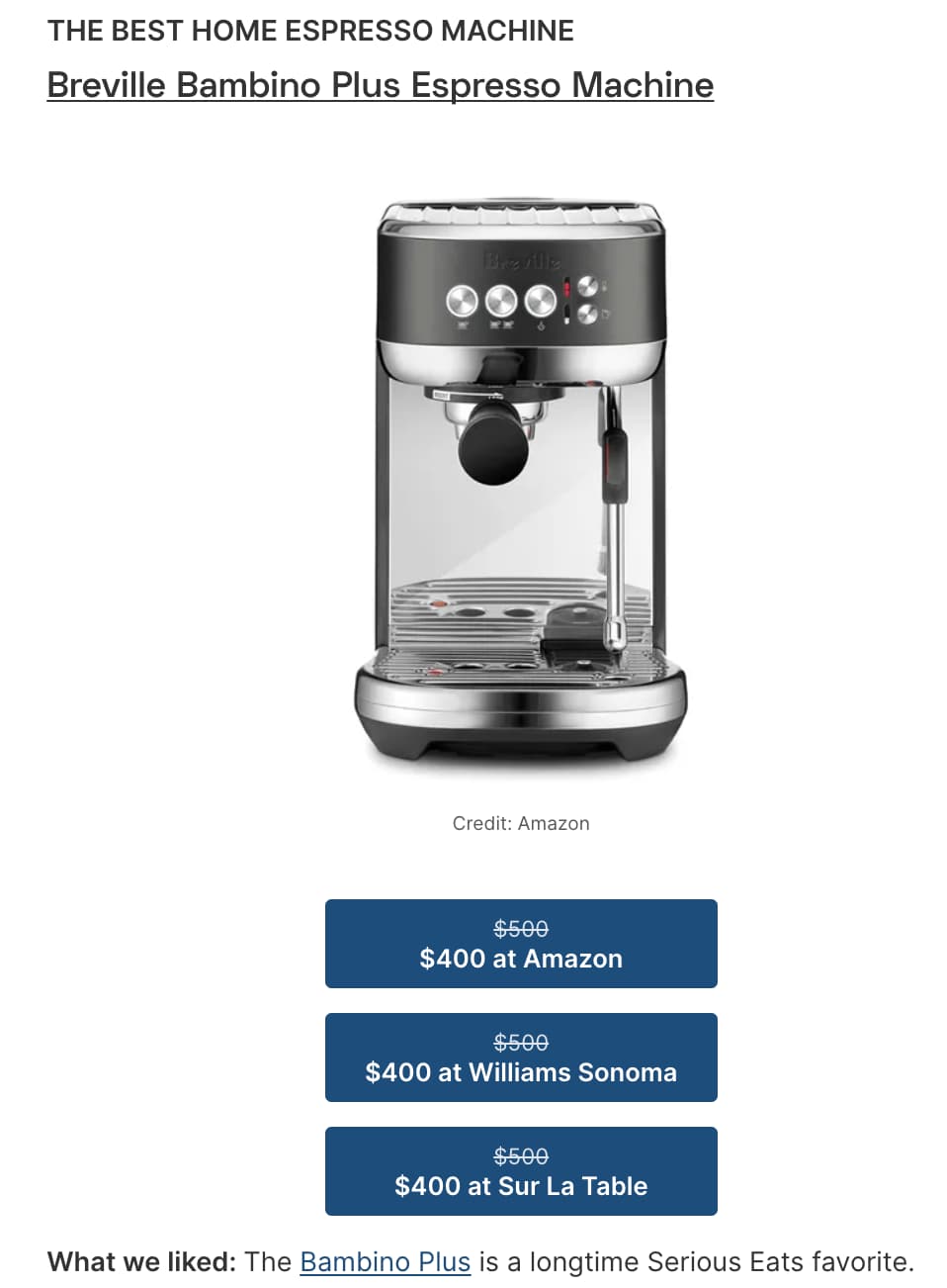 A screenshot of a product review post.